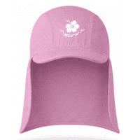 Kidz Swimmers Girls UPF 50+ Sun Protection Legionnaire Hat Fuchsia Pink 6m-10yrs