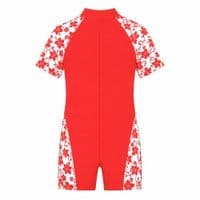 Kidz Swimmers Girls UPF 50+ Sunsuit  Camellia Rose UV One-Piece 2-8yrs