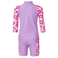 Kidz Swimmers Girls UPF 50+ Swim Top & Swim Shorts Set Unicorn Print 2-6yrs