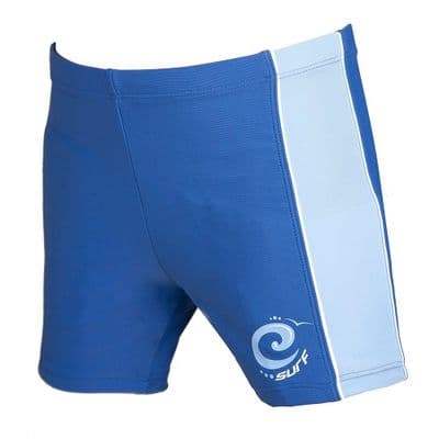 Kidz Swimmers Indigo Blue Swim Trunks | UPF 50+ Boys Surf Shorts 2–3 to 9–10 yrs