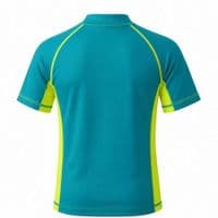 Kidz Swimmers Teal & Lemon UPF 50+ Short Sleeve Rash Vest 5-13yrs
