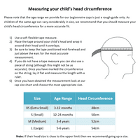 Kidz Swimmers UPF 50+ Reversible Tropical Fruit & Pink  Kids Sun Hat 3m–6yrs