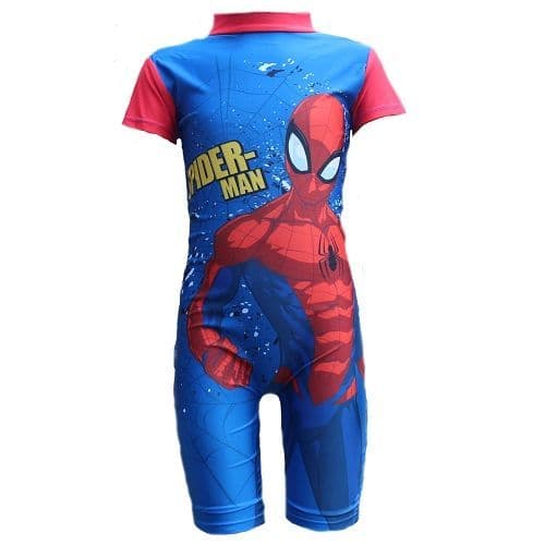 Marvel SpideMan Kids Swimwear UPF 50+  Toddler Boys  2-6 yrs