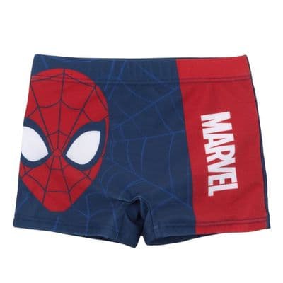 Marvel Spiderman Boys Swim Shorts Web  | 2-8 yrs  Kids Swimming Trunks