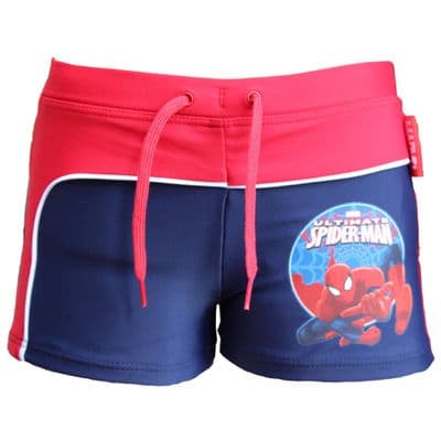 Marvel Spiderman Kids Swimming Trunks  Boys Swimwear Red  3-8 years