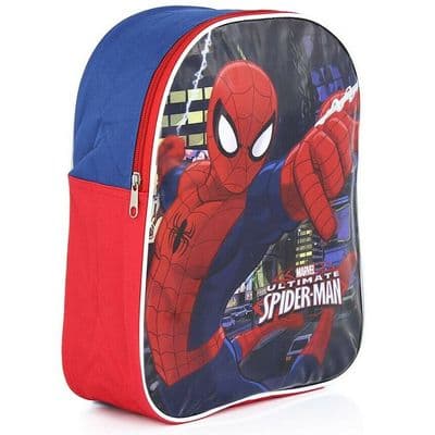 Marvel Ultimate Spiderman Boys Kids Backpack Days Out Bag