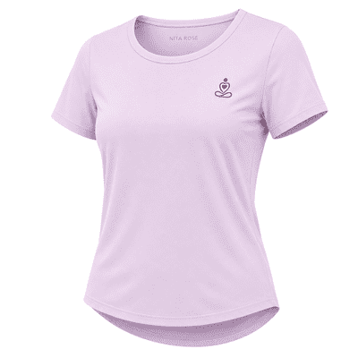 Nita Rose Womens' Short Sleeve Yoga Top