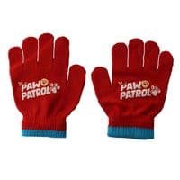 Paw Patrol Chase Marshall and Rubble Kids Winter Hat and Gloves set 12-36 months