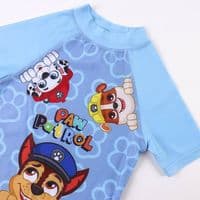 Paw Patrol UV  Kids Rash Vest UPF50+ Toddler Swim Top 18m-4yrs