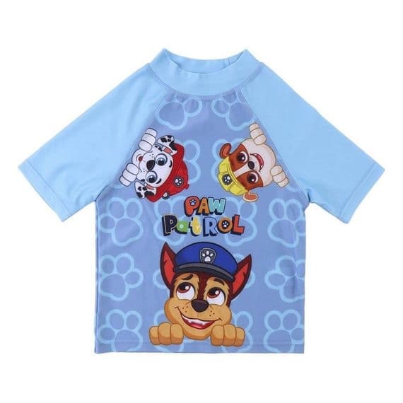 Paw Patrol UV  Kids Rash Vest UPF50+ Toddler Swim Top 18m-4yrs