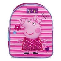 Peppa Pig 3D Backpack | Kids Nursery & Toddler School Bag 31 x 25 x 10 cm