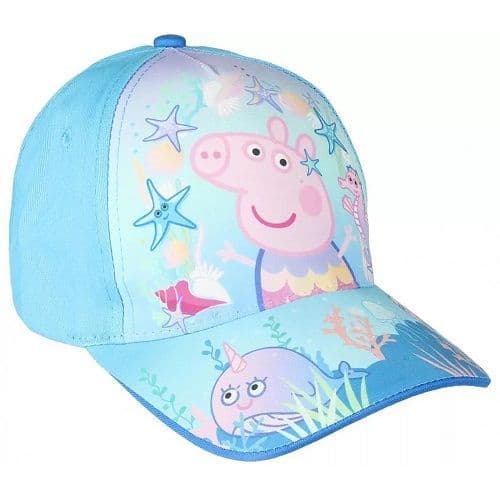 Peppa Pig Blue Baseball Cap | Toddler Hat 18-36 Months