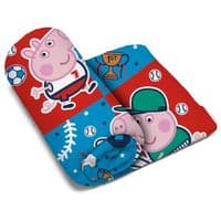 Peppa Pig George Pig Kids Blanket Throw Soft & Cosy