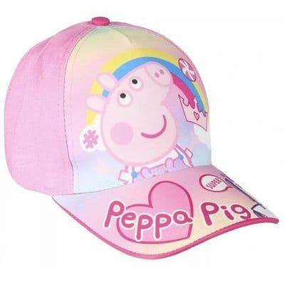Peppa Pig Pink Baseball Cap | Toddler  Hat 18–36 Months