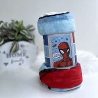 Spiderman Superhero Kids Fleece Blanket Throw Soft & Cosy