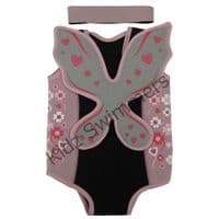 TWF Baby Wetsuit Princess Wings | Neoprene Toddler Swimwear | 0–18 Months