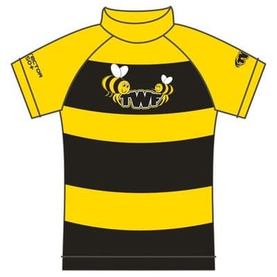 TWF Kids Bumble Bee UV Sun Protection Rash Vest UPF 50+