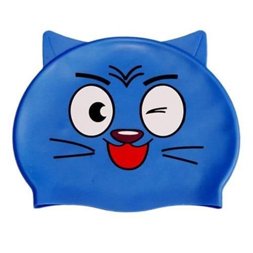 Winky The Cat Kids Swimming Cap 4-8 years