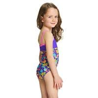 Zoggs Girls Jungle Fun Classicback Swimsuit | Kids Swimwear 2-6 yrs