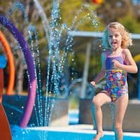 Zoggs Girls Jungle Fun Classicback Swimsuit | Kids Swimwear 2-6 yrs