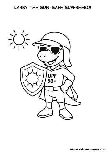 Larry The Sun-Safe Superhero!