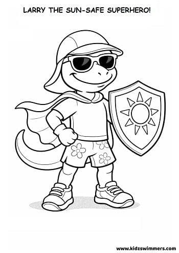 Larry The Sun-Safe Superhero!