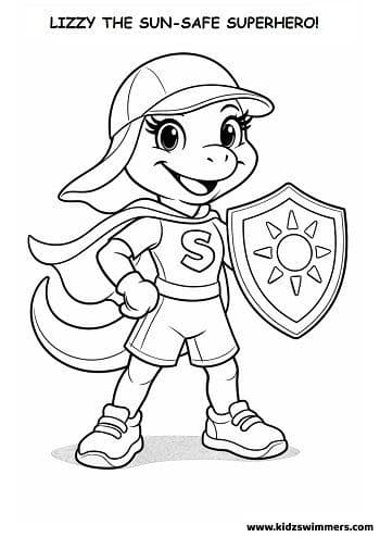 Lizzy The Sun-Safe Superhero!