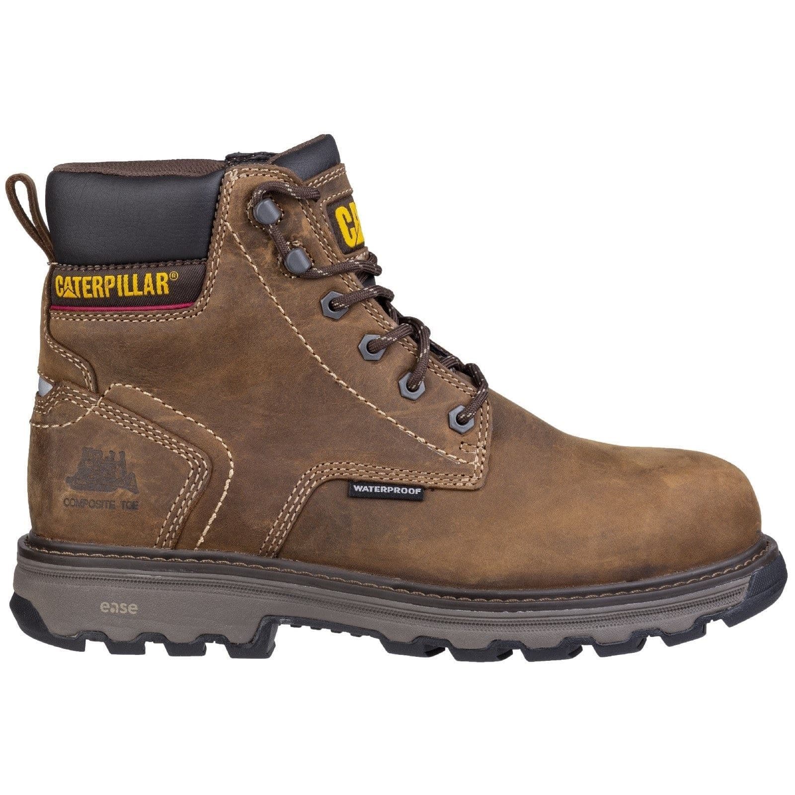 Caterpillar Precision Boots Safety Dark Brown