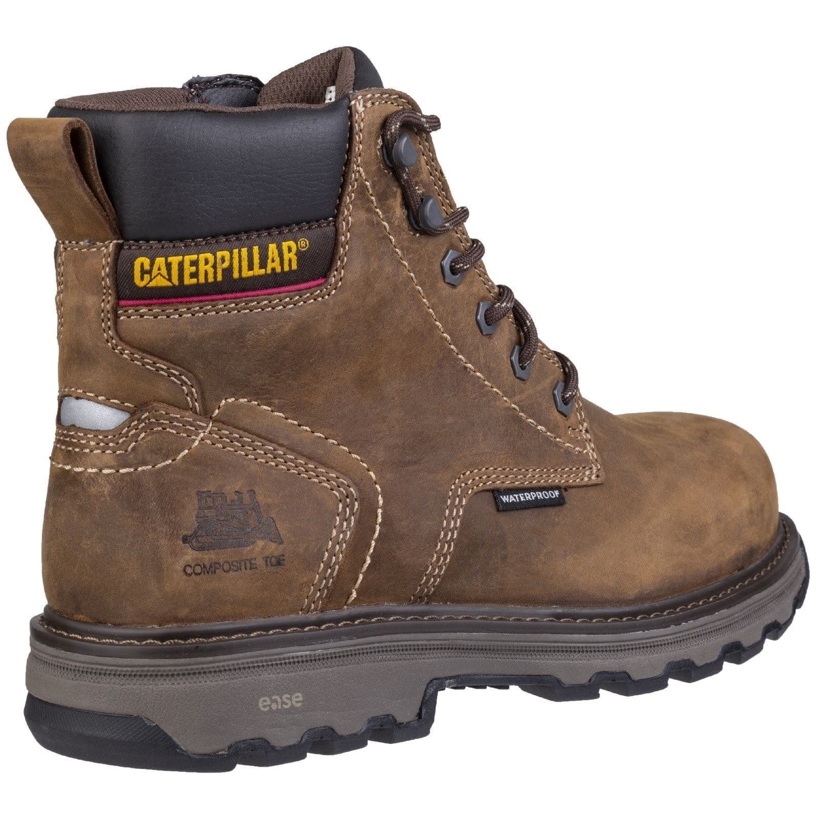 Caterpillar Precision Boots Safety Dark Brown
