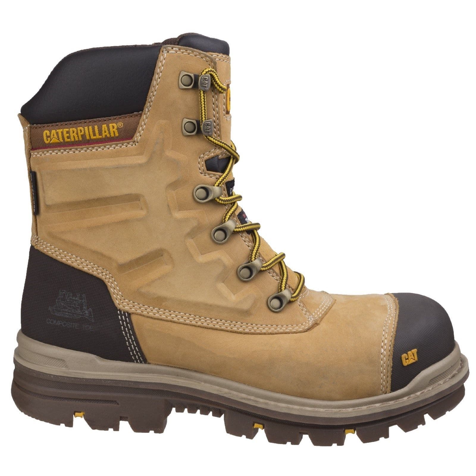 Caterpillar Premier Boots Safety Honey