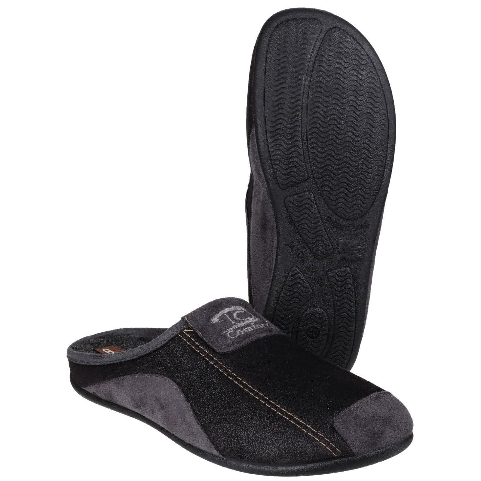 mens mule slippers