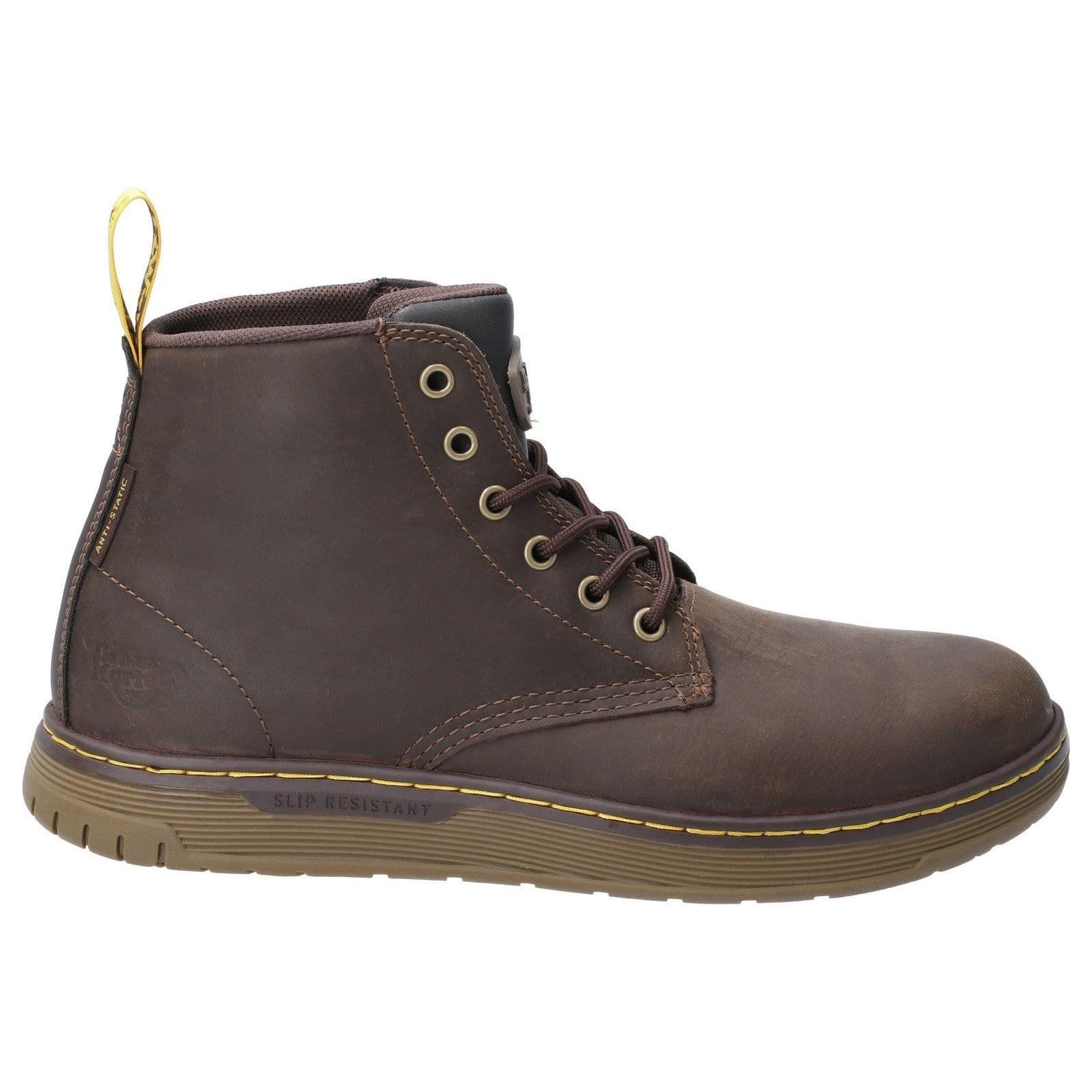 Dr Martens Ledger Boots Safety Brown