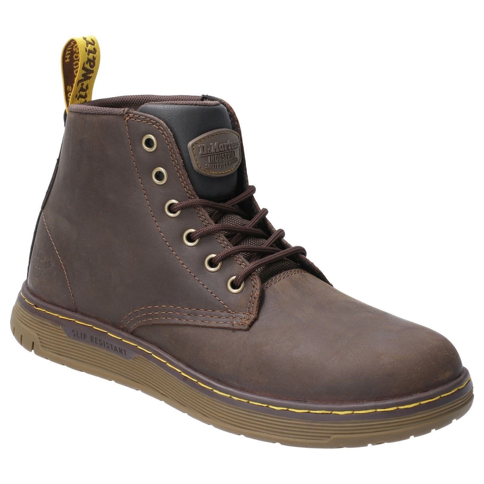 Dr Martens Ledger Boots Safety Brown