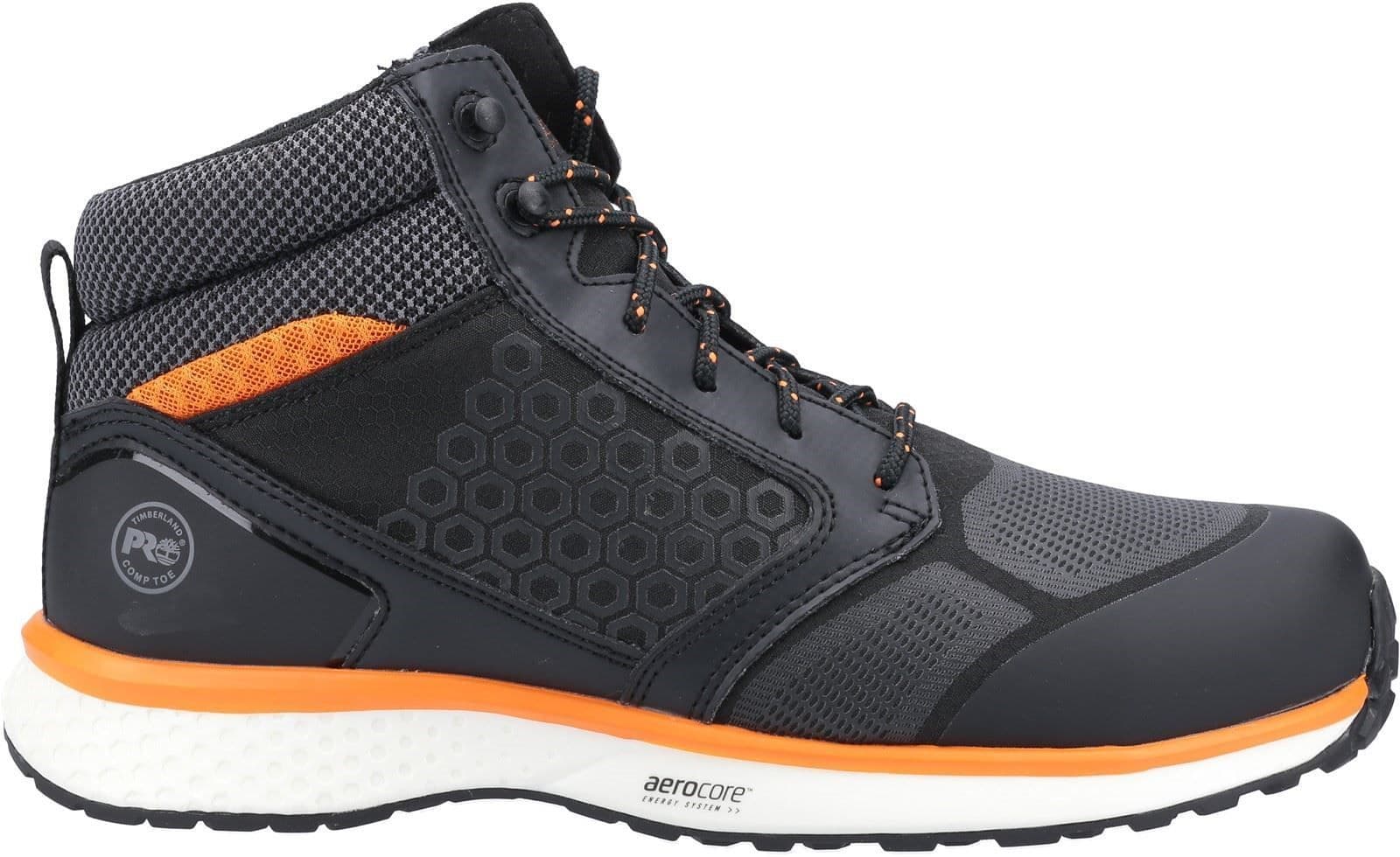 Timberland Pro Hiker Footwear Reaxion Mid Composite Safety Boot Black
