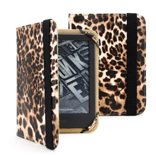 Leopard Print Kindle Case