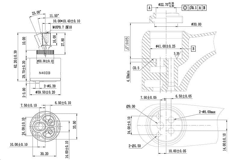 Gear N40DB Ceramic Tap Cartridge