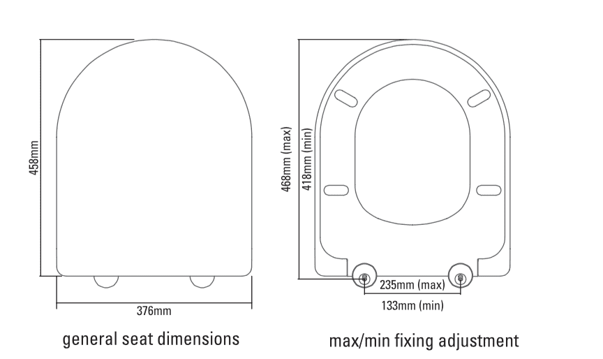 Roper Rhodes Define Toilet Seat