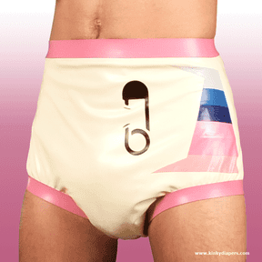 ABDL Culottes en latex - KINKY DIAPERS