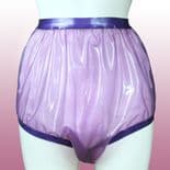 Culotte en caoutchouc coupe haute