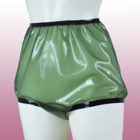 Culotte vintage en latex - KINKY DIAPERS