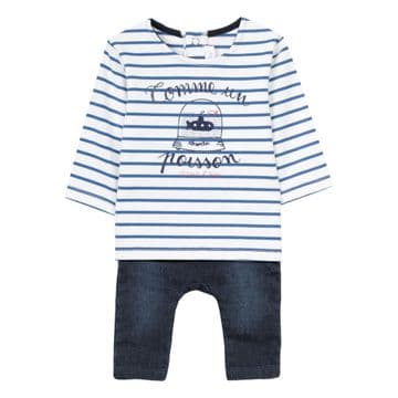 Absorba . 9K36062 . Marine 2 Piece . Availabl Sizes 6/9/12/18 Months . Autumn/Winter 2017