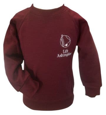 Ashingdon LIFT Crew Neck Sweatshirt - Maroon
