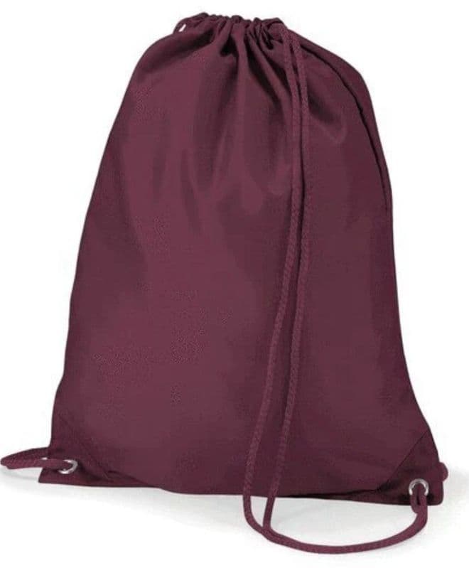 Ashingdon LIFT PLAIN P.E. Bag - Maroon