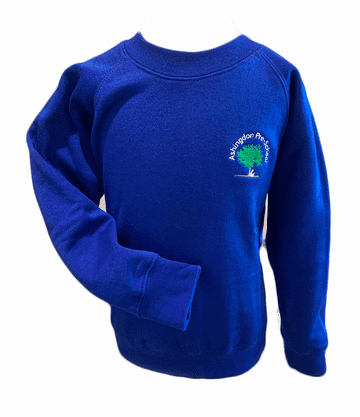 Ashingdon Pre-School Crew Neck Sweatshirt - Royal