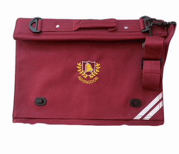 Ashingdon Toggle Book Bag - Maroon