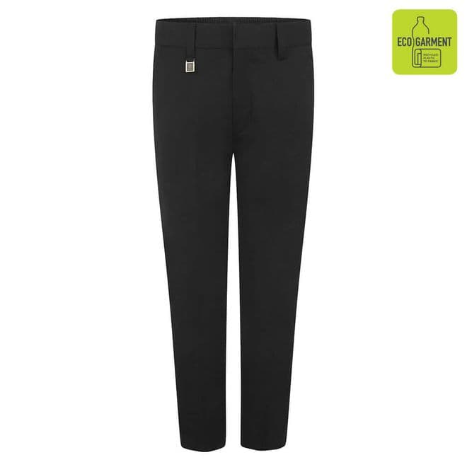 Boys Standard Fit Junior Trousers - BT3052 - BLACK