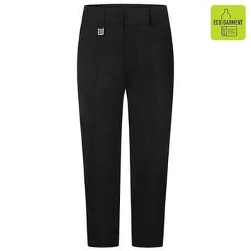 Boys Sturdy Fit Junior Trousers - BT3054 - BLACK