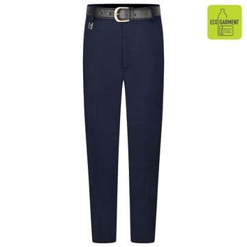 Boys Tailored Fit Long Length Leg Trousers - BT3066 - NAVY