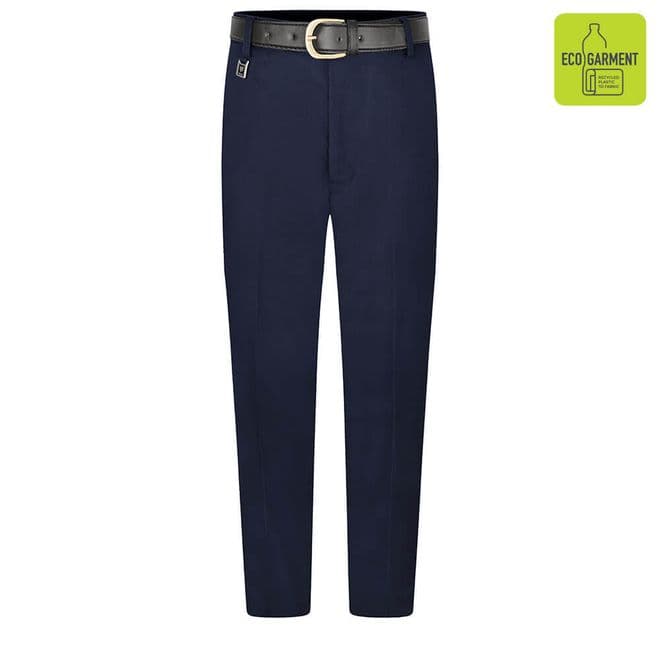 Boys Tailored Fit Regular Length Leg Trousers -BT3064 - NAVY