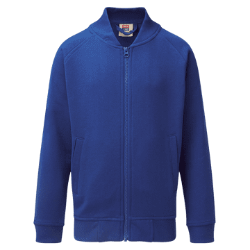 Canewdon Extra Layer Zippy - Royal - with Canewdon logo